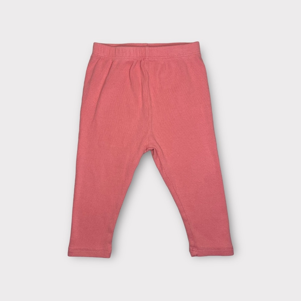 Zara Pink Ribbed Leggings